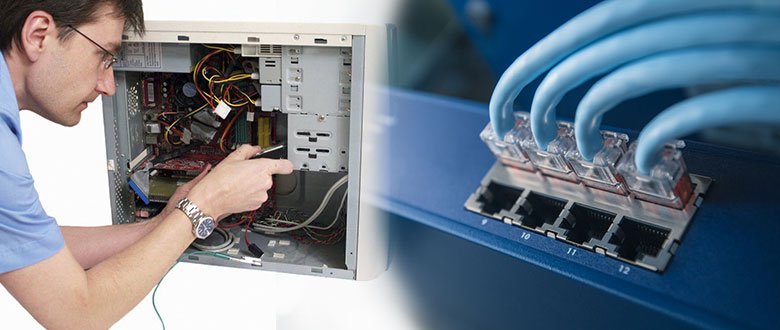 Illinois Onsite Computer PC & Printer Repairs, Network, Voice & Data Cabling Contractors