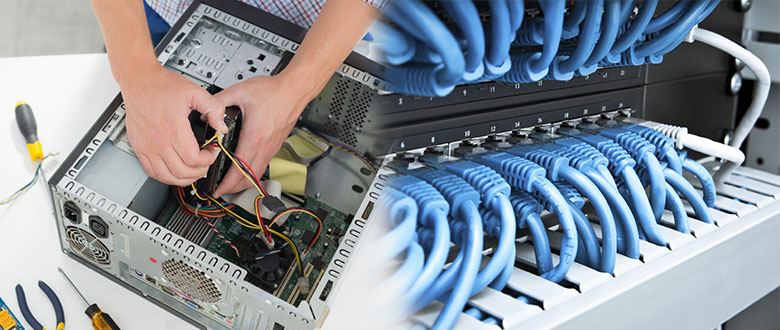 Palatine Illinois On Site Computer PC & Printer Repairs, Network, Voice & Data Cabling Providers
