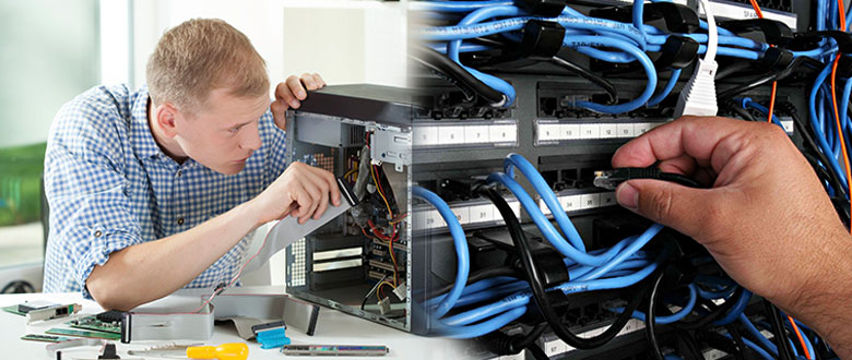 Johns Creek Georgia On Site Computer PC & Printer Repairs, Networks, Voice & Data Cabling Solutions